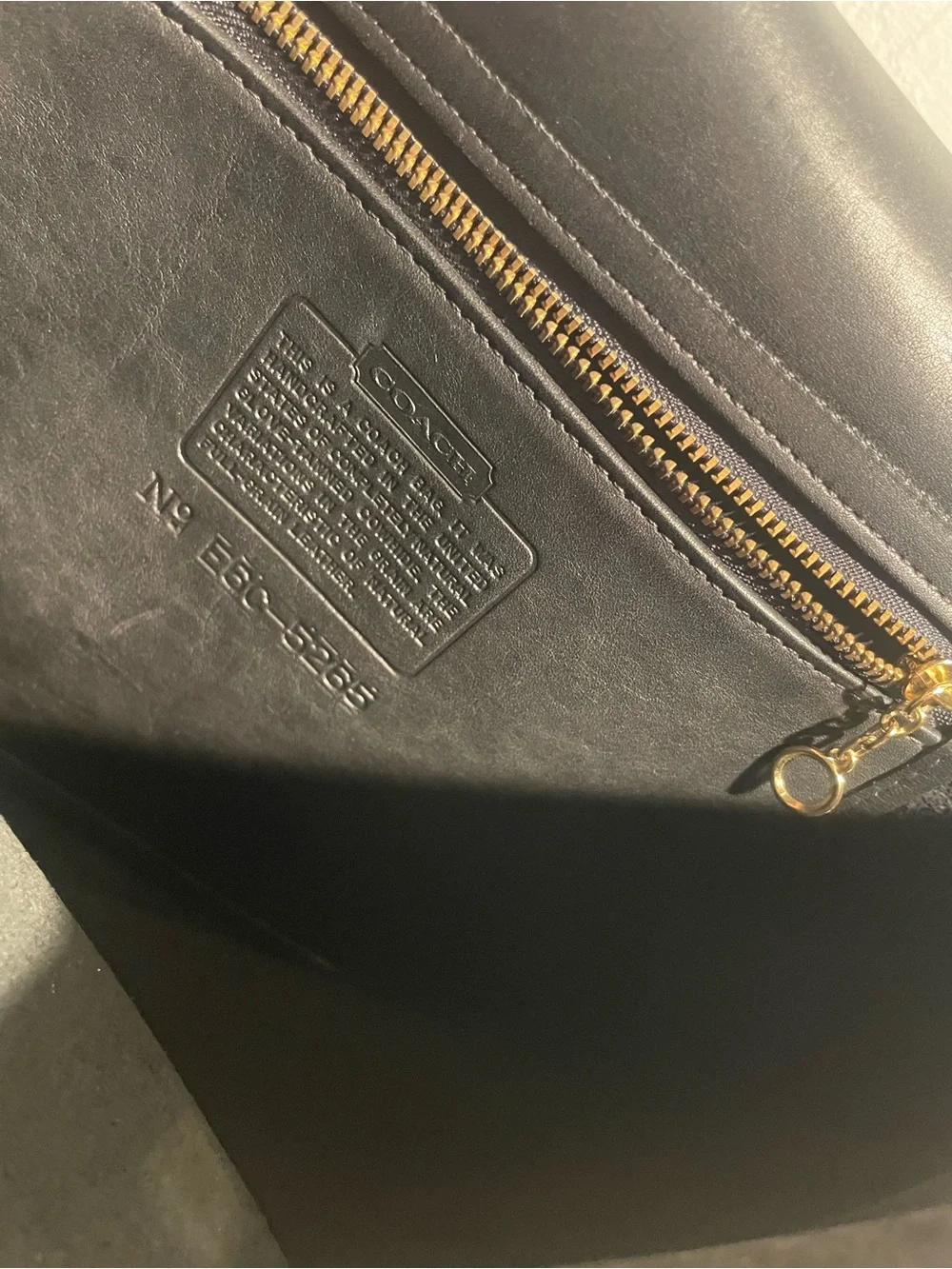 Vintage Coach Lexington 5265 Leather Turnlock Messenger Briefcase Laptop Bag